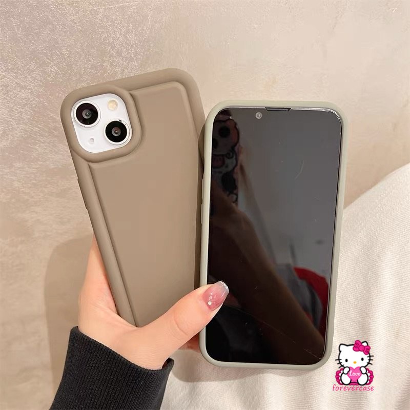 Casing Tahan Guncangan Matte Untuk Oppo A17K A17 A54 A57 A95 A77s A7 A15 A53 A77 A55 A16K A16 A5 A31 A3s A16s A74 A12 A5s A9 Reno5 A92 A12E A16E Soft Case Airbag Tebal Simple Mewah