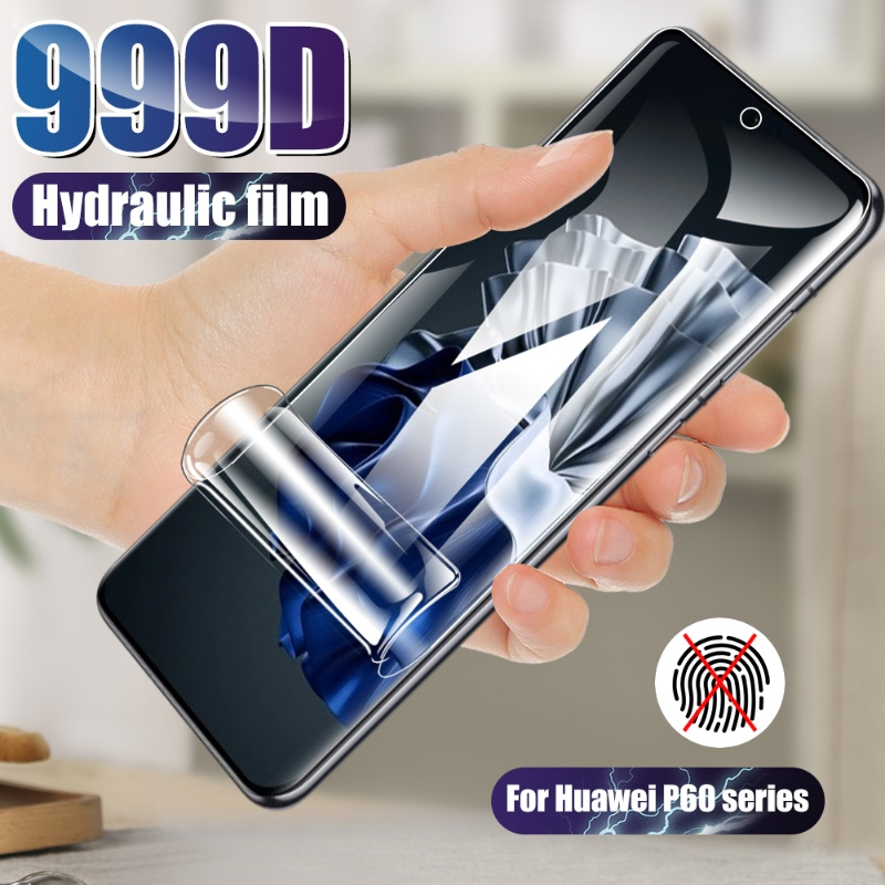 Pelindung Layar Tahan Lama Universal Anti-Drop/Film Hydrogel Transparan Bebas Gelembung Untuk Huawei P60/P60 Pro/P60 Art