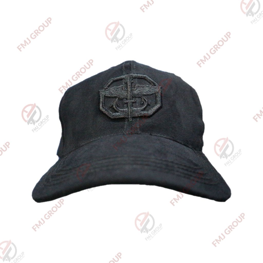 Topi Kanvas Rafel Logo Pataka Kopassus