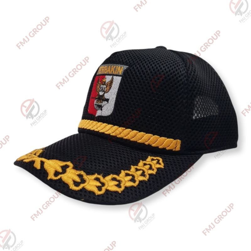 Topi PAMEN PERBAKIN / Topi Tactical Doublemesh Bordir Logo PERBAKIN / Topi PERBAKIN Indonesia