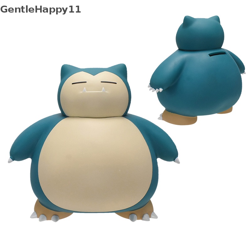 Gentlehappy Kotak Uang Pokemon Snorlax 2pose Figure Standing Sitg Celengan Tabungan Pot id