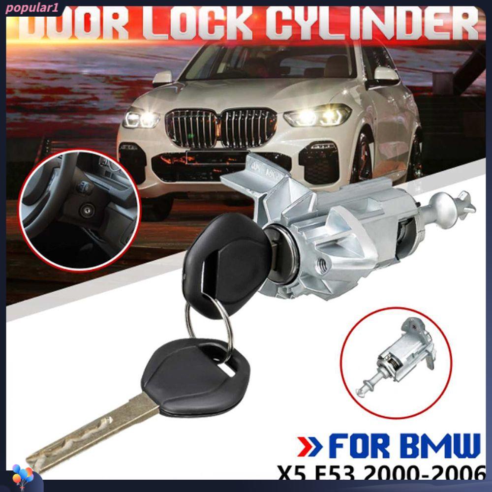 Populer Silinder Kunci Pintu Kiri Mobil Mobil Part Auto Alat Pengaman Pintu Kendaraan Untuk BMW X5 2000-2006