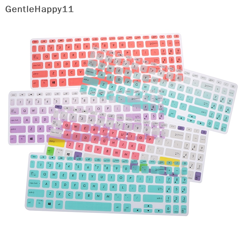 Skin Pelindung Cover Keyboard Notebook Laptop GentleHappy 15.6 inch Untuk Asus S15 S5300U id