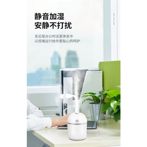 Diffuser Humidifer Aromatherapy LED USB Cable Murah 250 ML Pengharum Pewangi Ruangan 2 Watt Aroma Mini Diffuser Humidifier Aromatherapy Purifier Pendingin Ruangan Pewangi Pengharum Ruangan