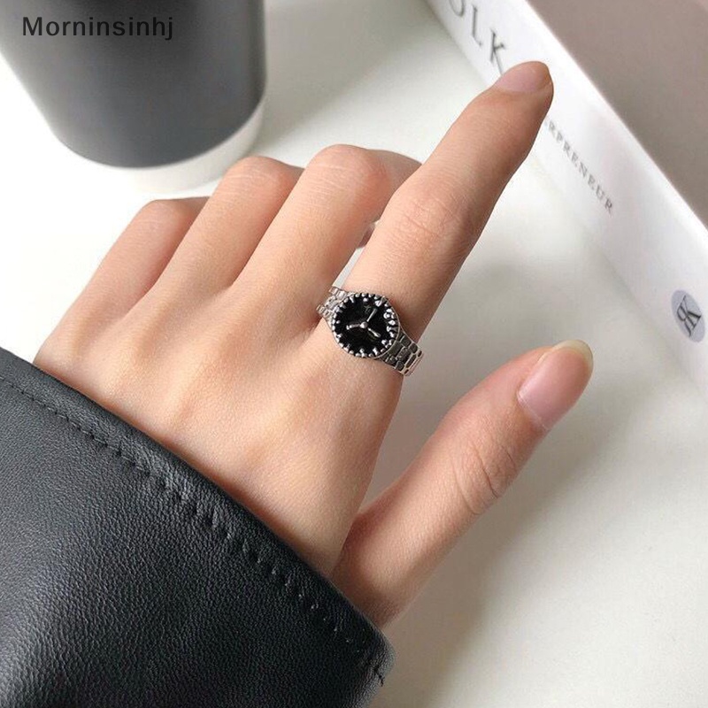 Mornin Jam Tangan Sederhana Desain Gaya Kepribadian Gadis Trendi Klasik Punk Cincin Fashion Korea Menawan Perhiasan Kreatif Untuk Wanita Hadiah id