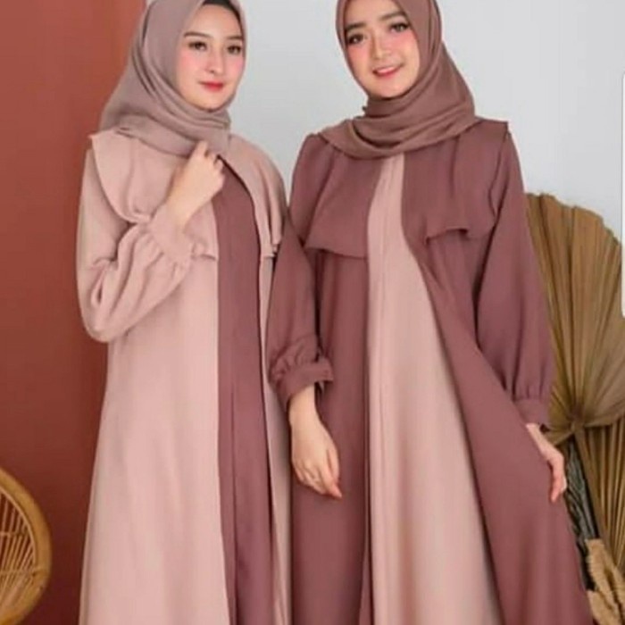 GAMIS WANITA SYARI REMAJA KEKINIAN VIRAL BAJU MUSLIM DEWASA MEWAH