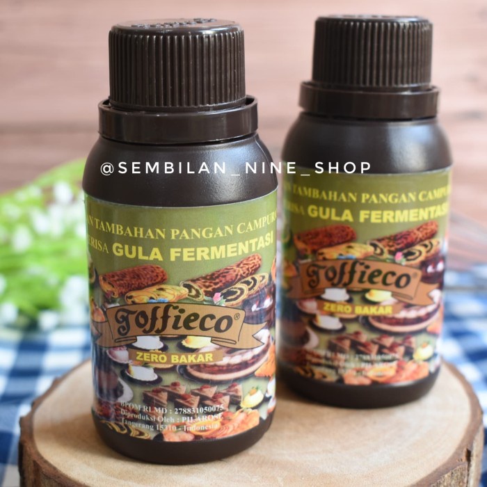 

COD Toffieco ZERO BAKAR 100 Gram HALAL Perisa Gula Fermentasi RHUM RUM