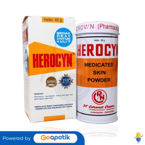 Herocyn Bedak Dewasa 85 Gram Botol