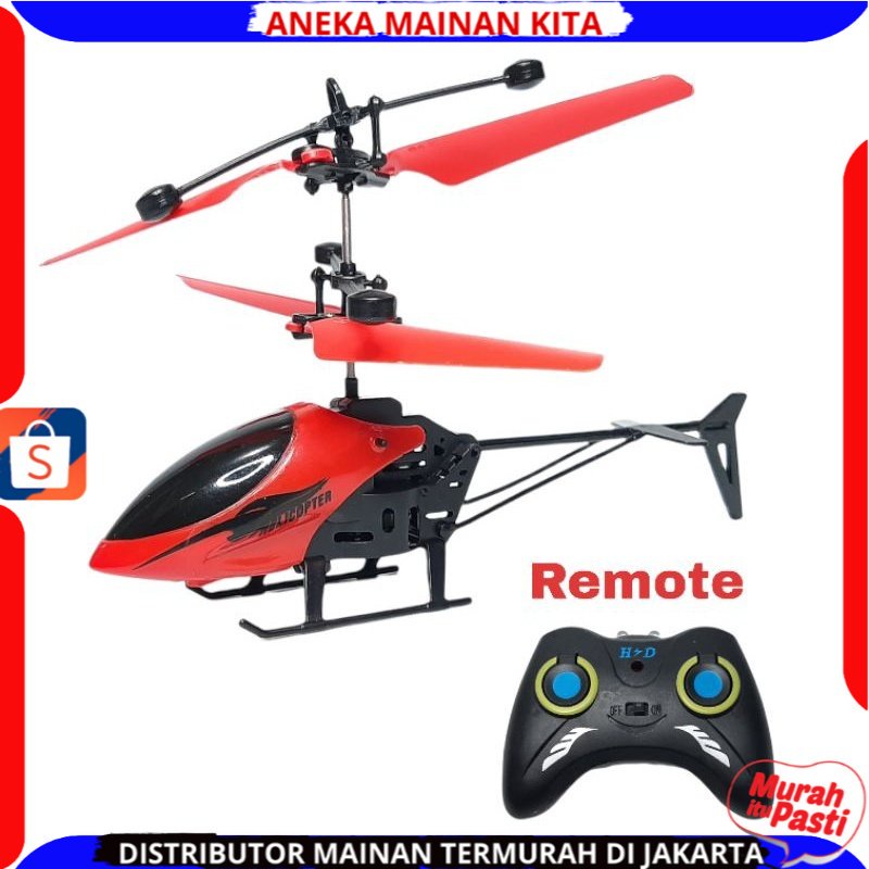 Mainan Helikopter Remote Control R/C Mainan Helikopter SNI Mainan Anak Helicopter Termurah New