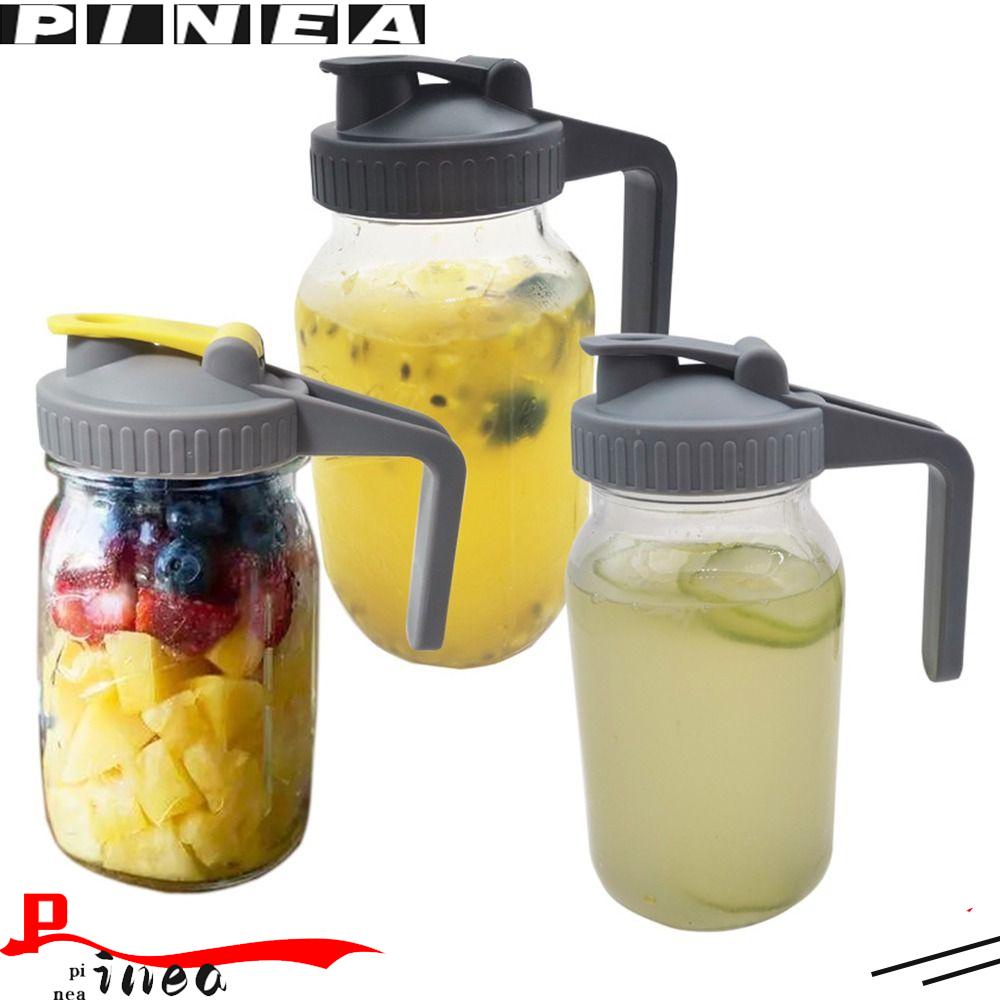 Nanas 70mm Mason Jar Tutup Anti Bocor Alat Dapur Untuk Mulut Lebar Toples Segel Penutup Botol