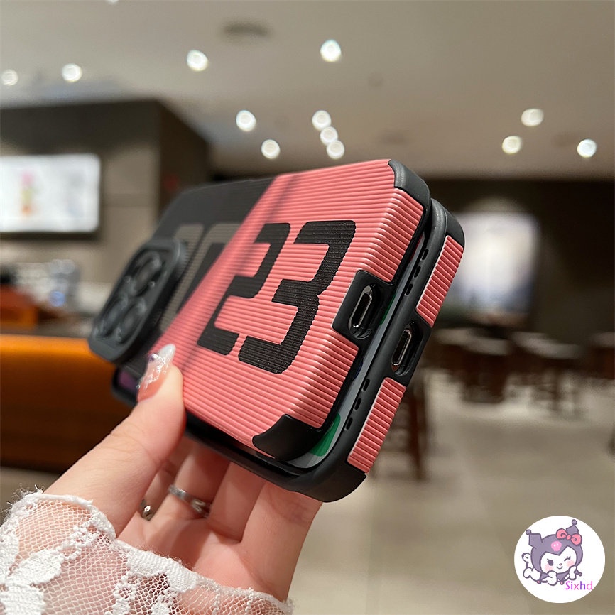 IPHONE Kompatibel Untuk Iphone14 13 12 11 Pro Max SE 2020 X Xr Xs Max8 7 Plus Kreatif Fashion Angka Perlindungan Tahan Guncangan Casing Ponsel Lembut Silicon Cover XJJJJ
