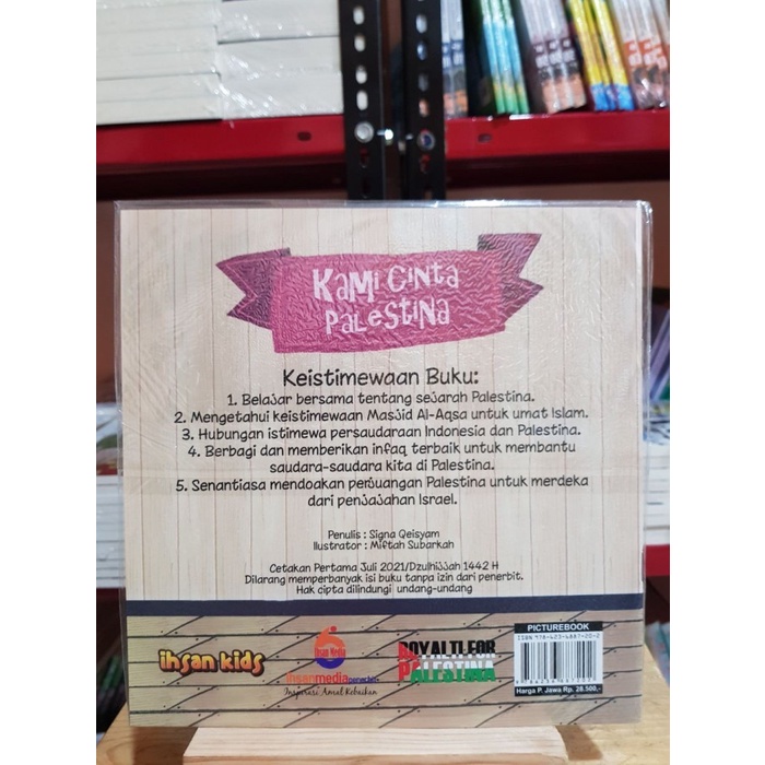 Komik Kami Cinta Palestina - Ihsan Kids