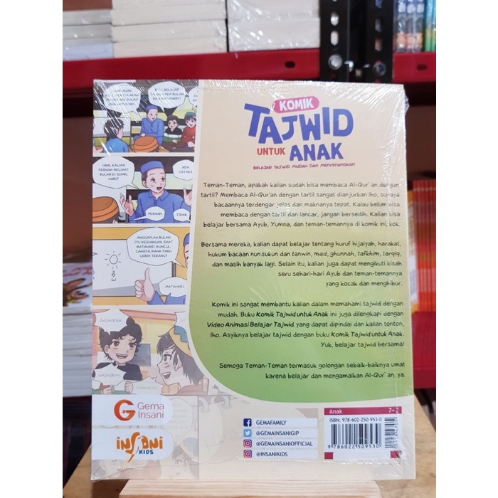 Komik Tajwid Untuk Anak GIP