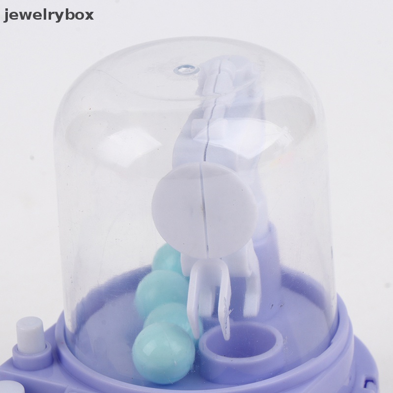 [jewelrybox] Mesin Cakar Mini Boneka Bola Penangkap Desktop Mainan Interaktif Anak Boneka Klip Butik