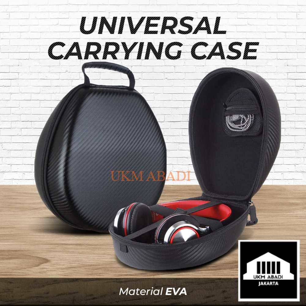 Tas Box Sarung Headphone Portabel EVA Universal Carrying Case XZ24