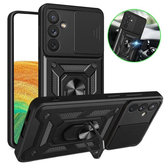 CASING SAMSUNG GALAXY A34 / A54 5G HARD CASE RING MAGNETIC PENUTUP