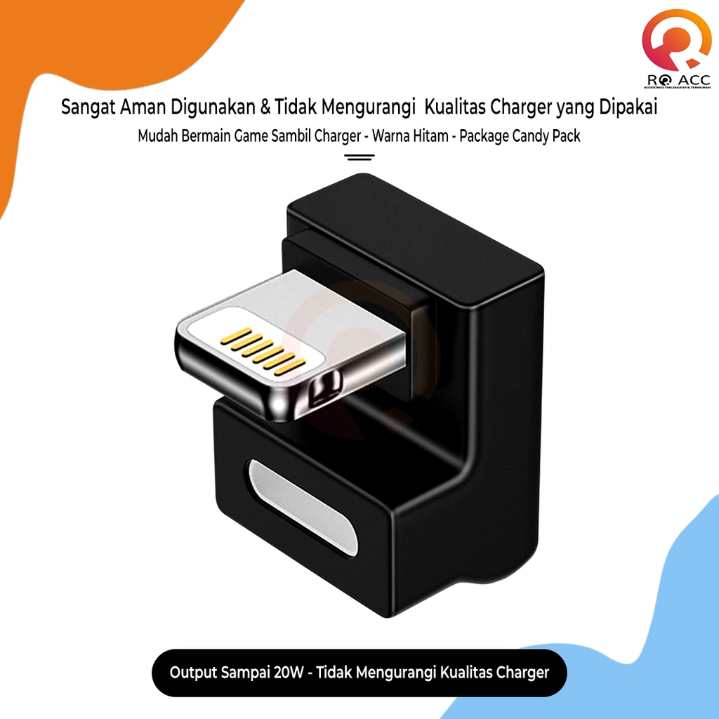 [RO ACC] NVN-C3 CONVERTER ADAPTOR KONEKTOR SIKU CHARGER TYPE C / LIGHTING USB