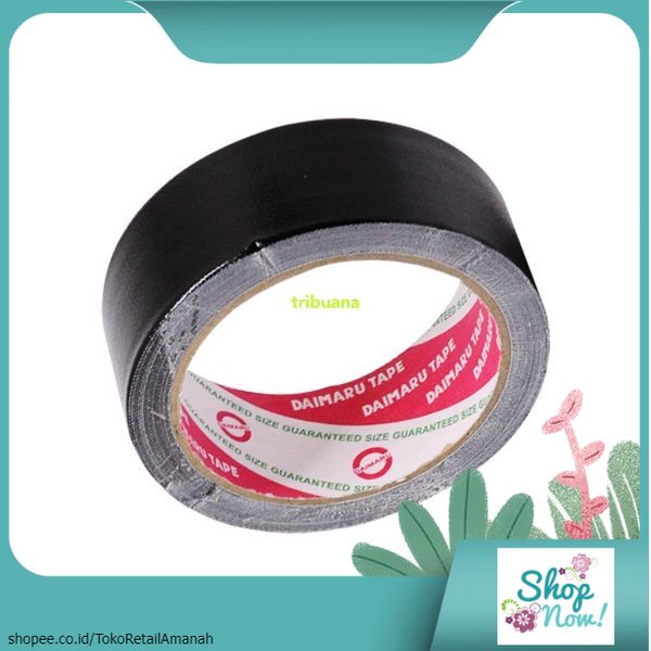 

[ATK] Lakban Kain Hitam 2Inch x 7Mtr 123456-NH