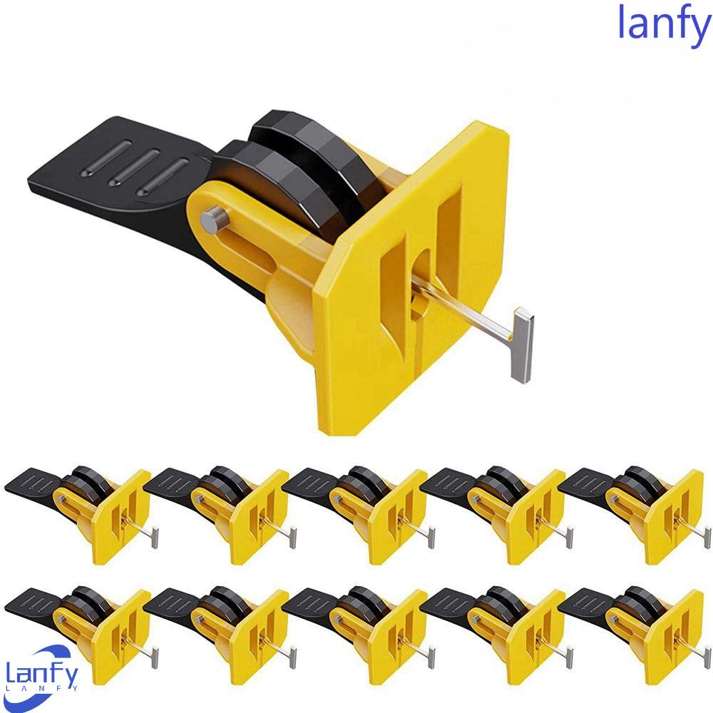 Lanfy Tile Leveler Replaceable Needle Konstruksi Lantai Dinding Ubin Posisi Artefak