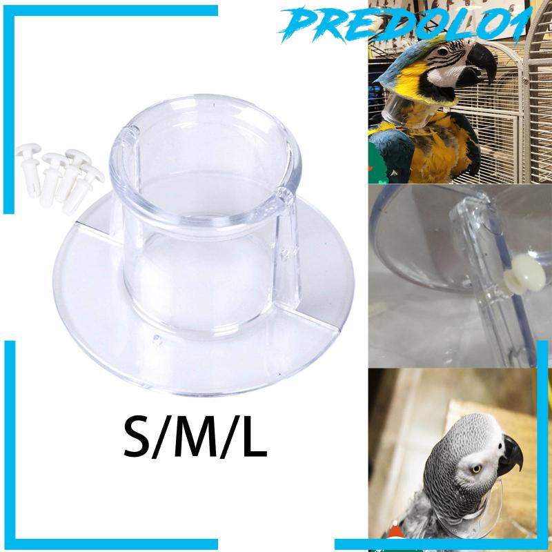 [Predolo1] Nuri Collar Safety Neckband Pelindung Manik Kerah Untuk Burung Macaw Rodents