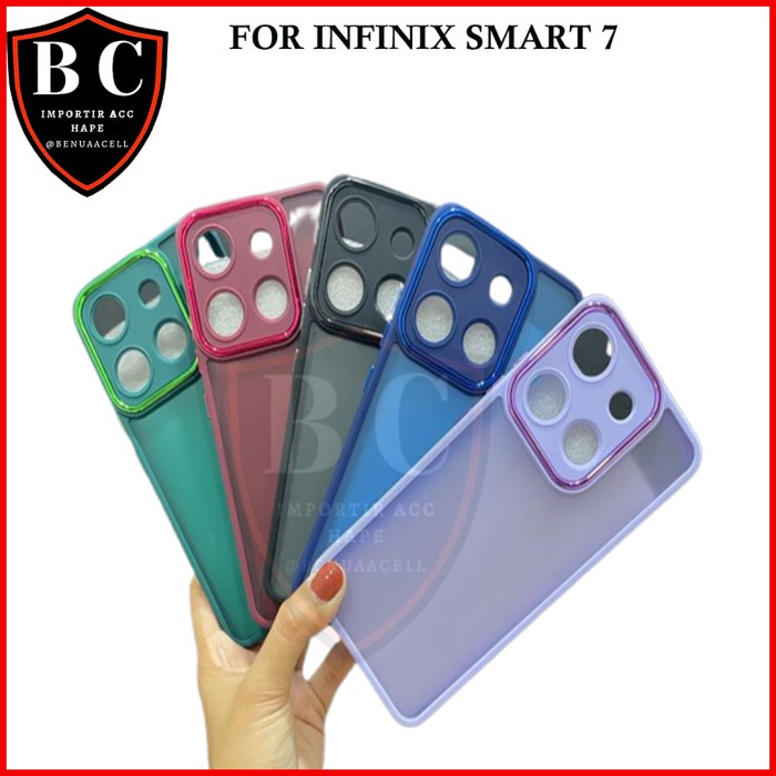 CASE DOVE METAL CHROME INFINIX SMART 7