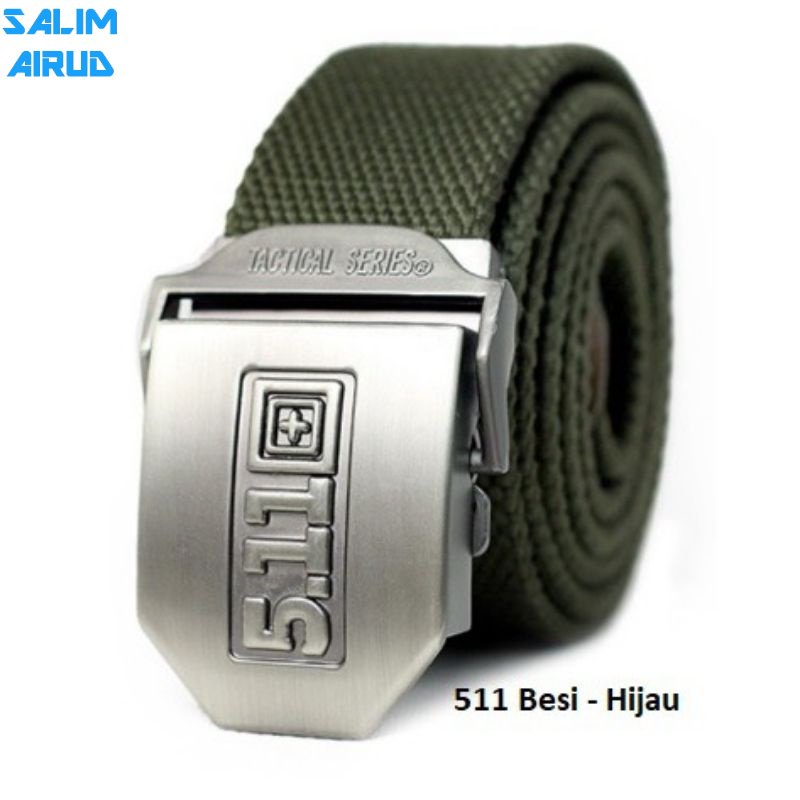 Ikat Pinggang Pria Sabuk Pria Polos Jepit Tactical 511 Men Belt - TERLARIS