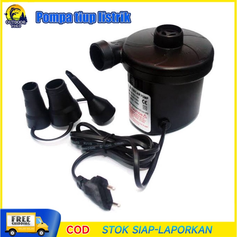 Pompa Angin Listrik/kolam renang/kasur angin bisa sedot/Pompa Angin Listrik  Electric Air Pump Pompa Kolam Renang / Kasur Angin Vacum Sedot Tiup /Vacuum ELEKTRIK 2 in 1 Untuk Kasur Angin, Pelampung, GYM BALL, Vacum Bag/ Pompa UNIVERSAL