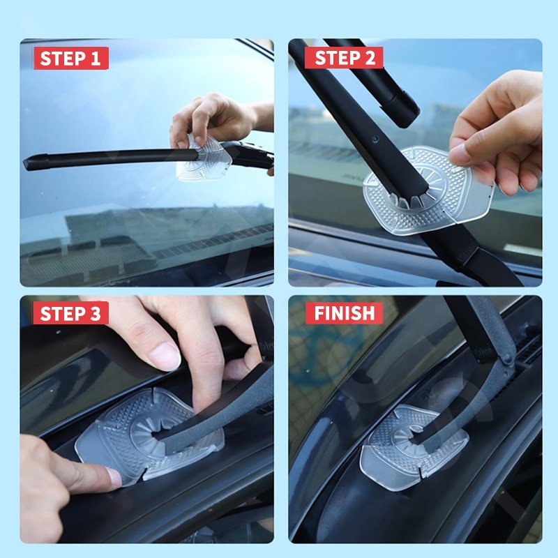 Mg Wiper Kaca Depan Mobil Penutup Pelindung Lubang Wiper Anti Daun Debu-Bukti Untuk MG HS ZS EP MG5 MG3 Ev4 5 6 EP 2023 Extender Mulan