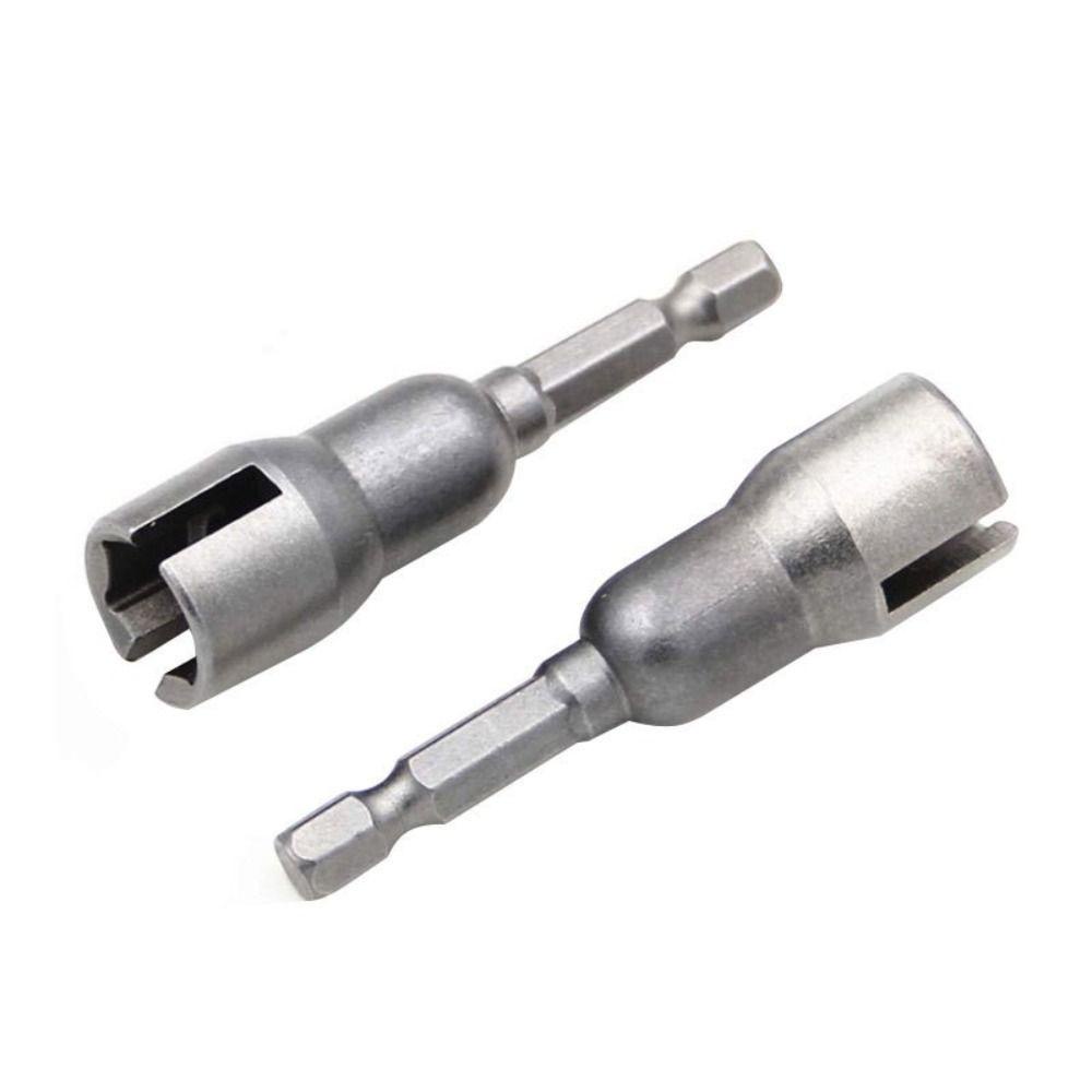 Populer 2Pcs Butterfly Bolt Socket Portable Power Tool Slotted Elektrik Shank Socket Adapter