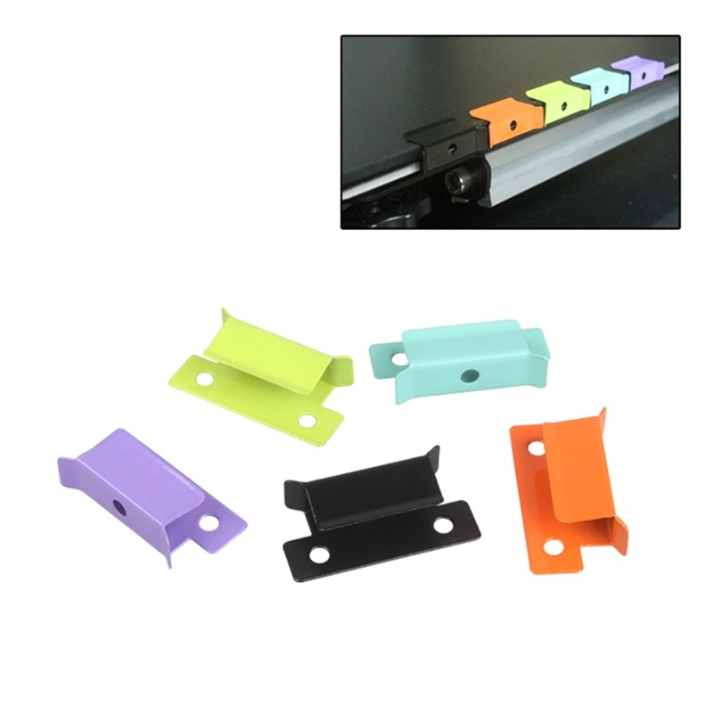 Cre 4pcs/Set Kaca Hotbed Platform Clamp Adjustable 3D Printing Build Plate Clips Dipanaskan Tempat Tidur Tetap Klip