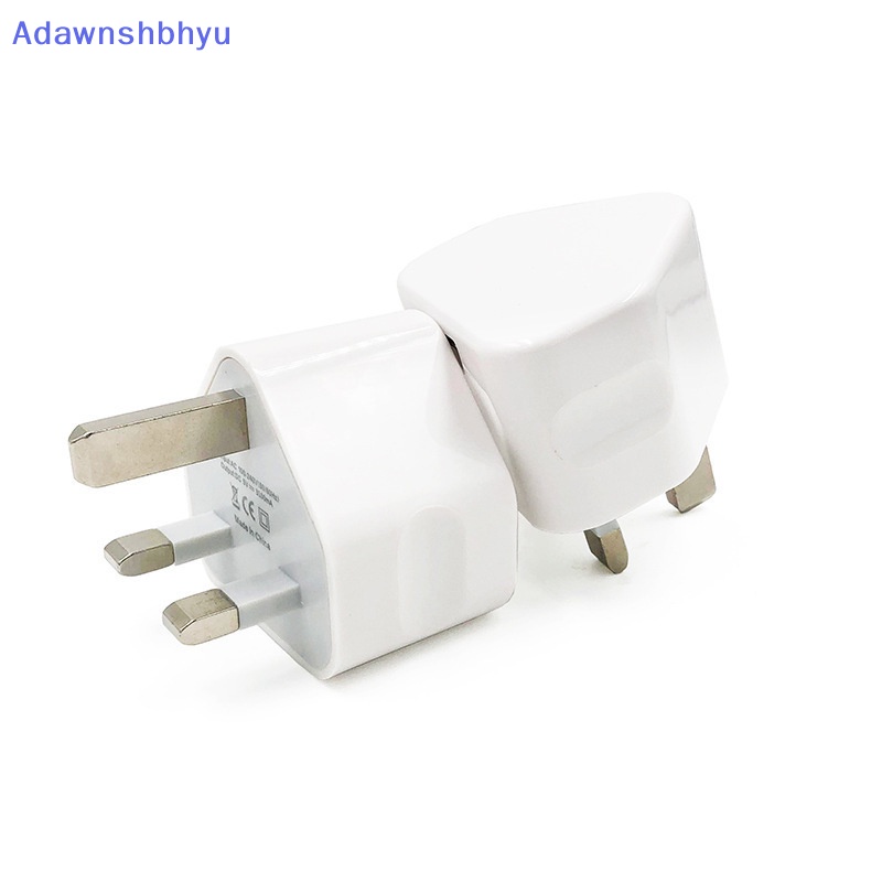 Adhyu Colokan Dinding Universal UK Power 3pin Adapter Charger Dengan1/2/3 Port USB Charging Untuk Handphone Tablet Portable Mini Charger Dinding ID