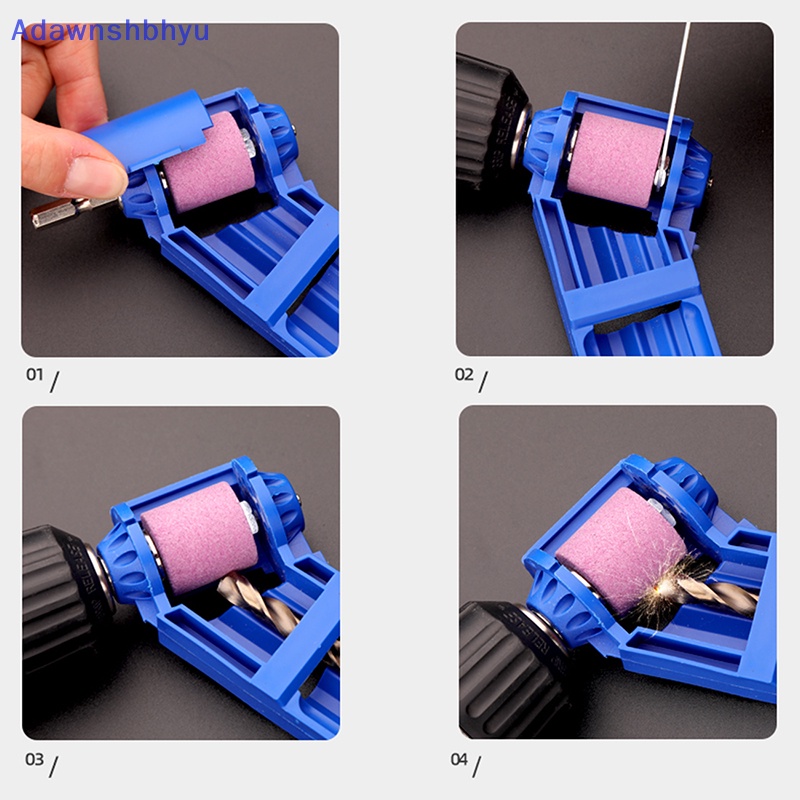 Adhyu Grinding Wheel Drill Bit Sharpener Mata Bor Set Pengasah Untuk Step Drill ID