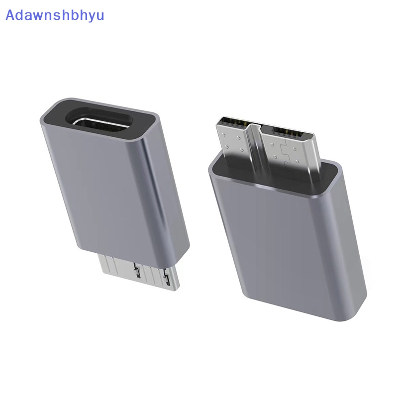 Adhyu Adaptor USB Tipe C Female to USB 3.0 Micro B Male connector ID