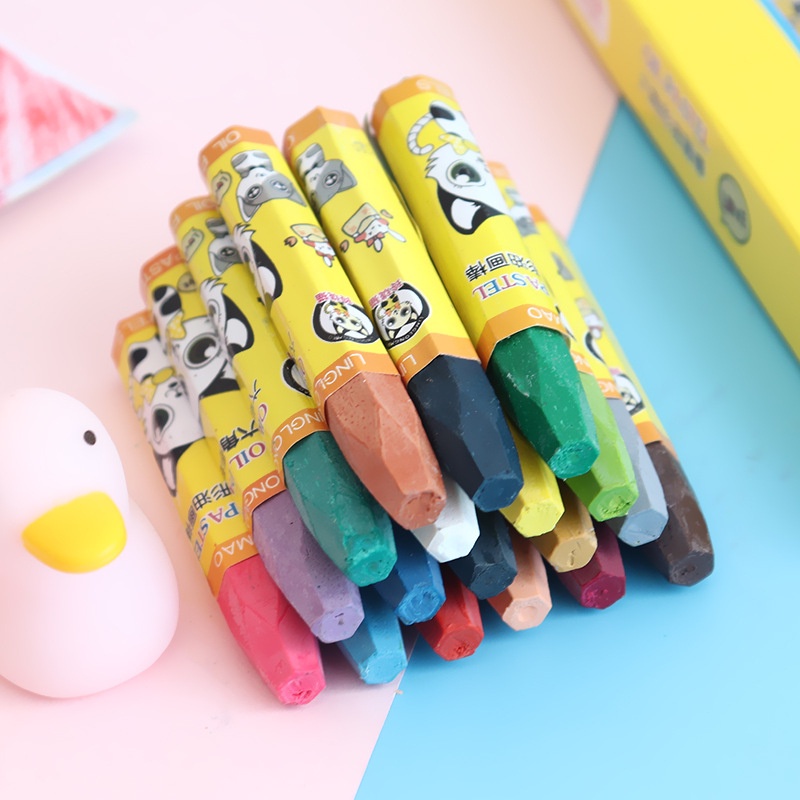 Krayon Warna &amp; Oil Pastel - Alat Melukis Menggambar Anak