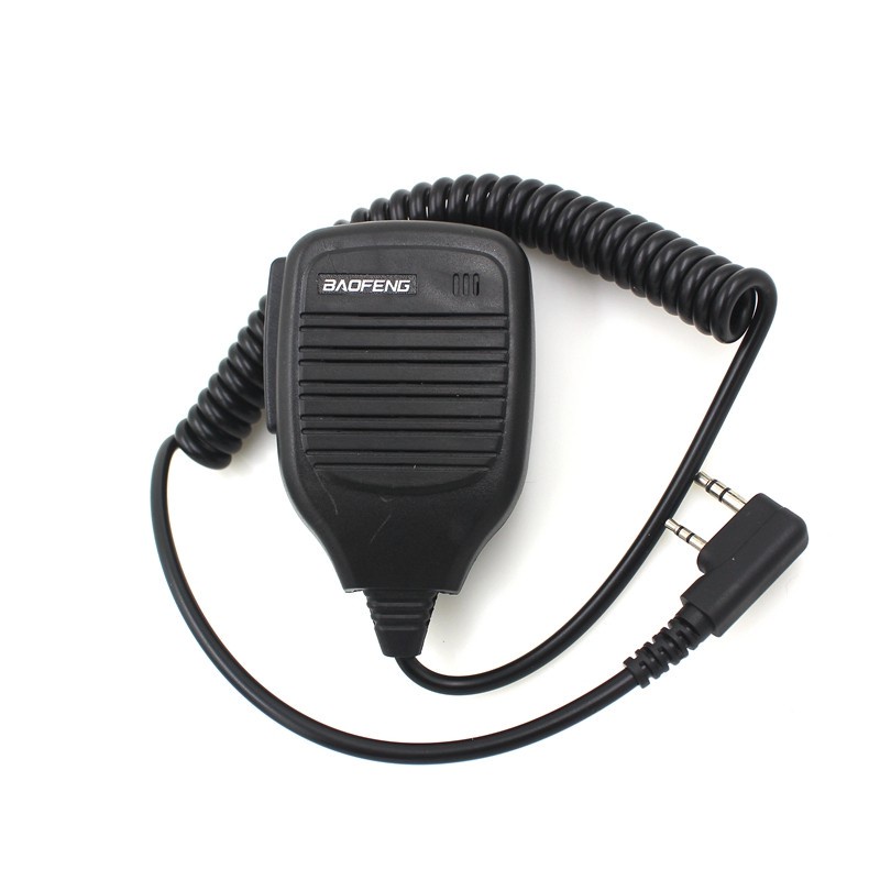 170 BAOFENG Speaker Mic K-Plug 2 PinHand Microphone Two Way Radio