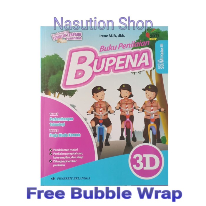 Bupena 3A 3B 3C 3D Kelas 3 SD Erlangga - Bupena 3C