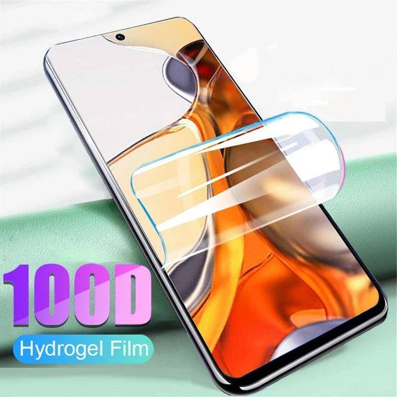 3pcs Film Hydrogel Bening Untuk Xiaomi Redmi Note12 11 11T 11E 10 Pro Plus Soft Film Untuk Redmi Note 12S 11S 11SE 10S 10 Lite 10 Pro MAX Pelindung Layar Anti Bluelight