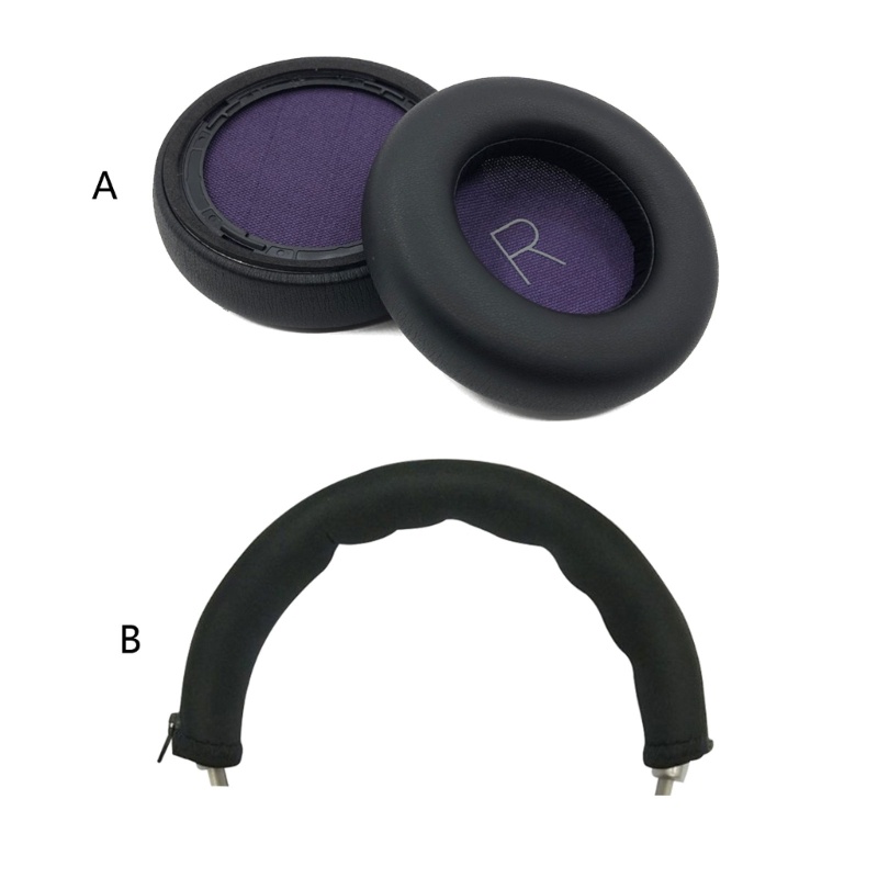 Cre Ear Pad Bando Earcushions Untuk BackBeat PRO 1set Headset Earphone Earpads Earplug Protein Penutup Telinga Busa Kulit