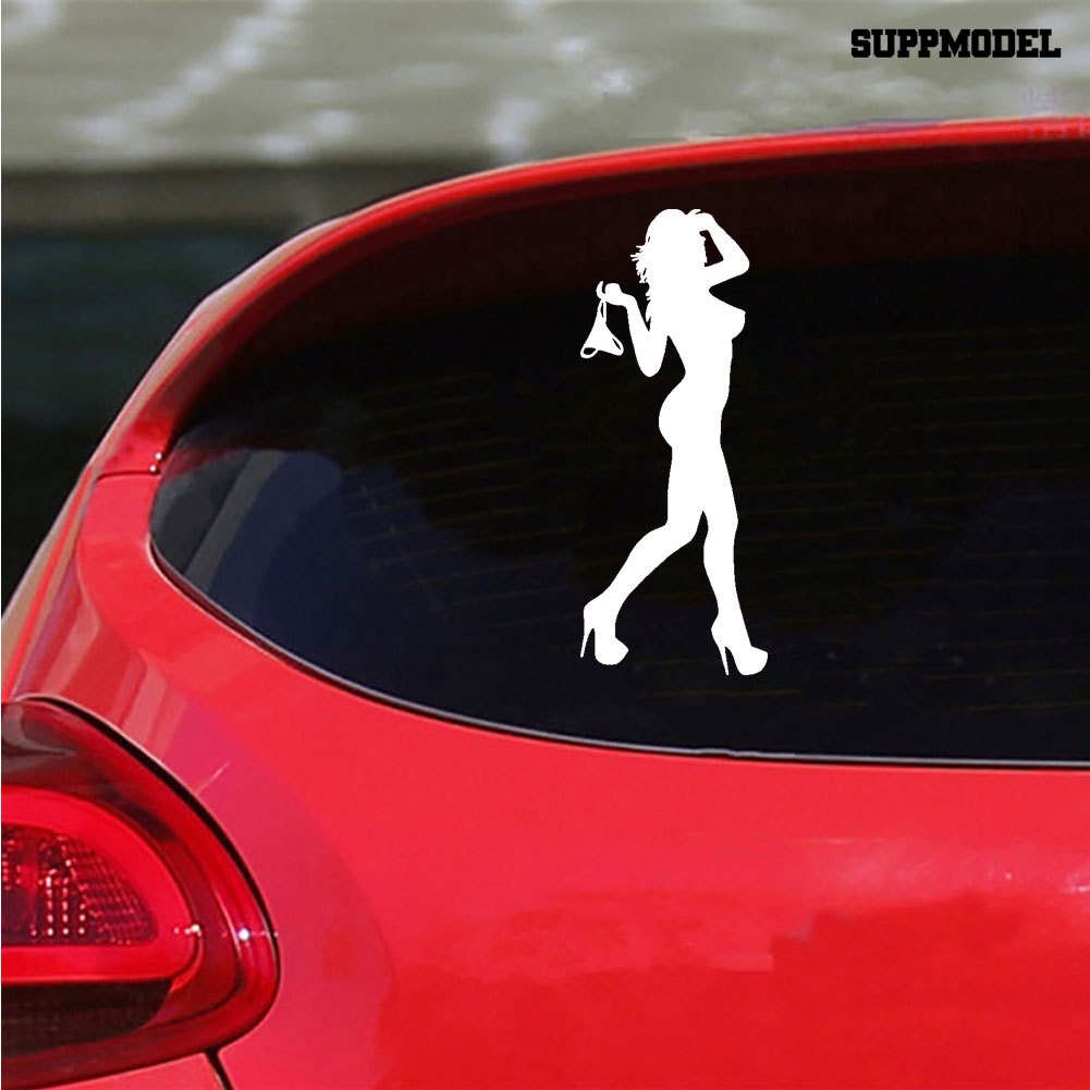 [SM Auto] Motor Mobil Lucu Cantik Sexy Wanita Dalam Bikini Decor Wall Stiker Decal