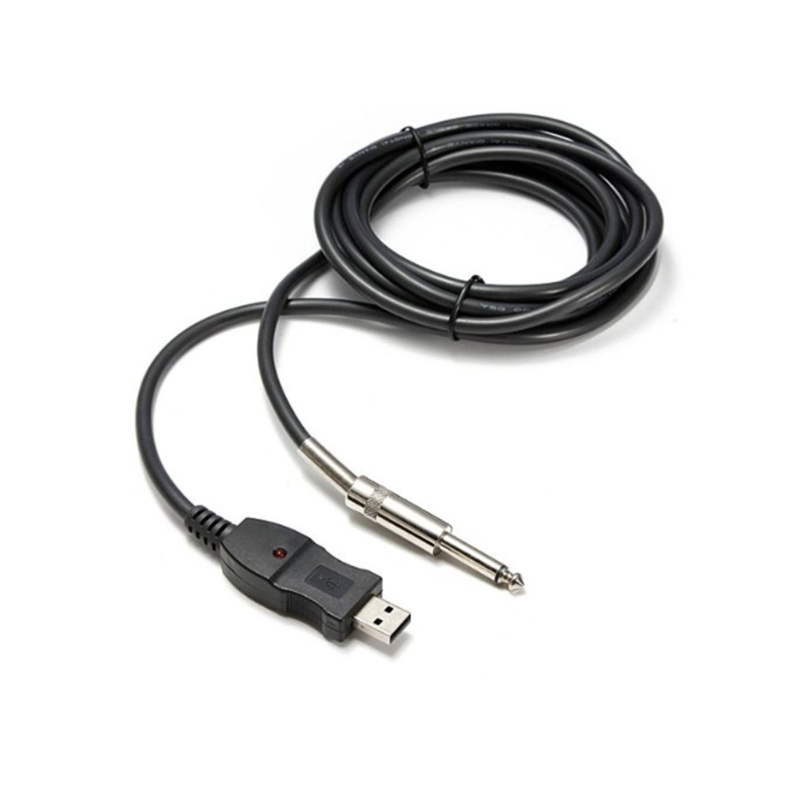 Vivi Kabel USB Gitar Professional Guitar to PC USB Link Recording Cable Adapter