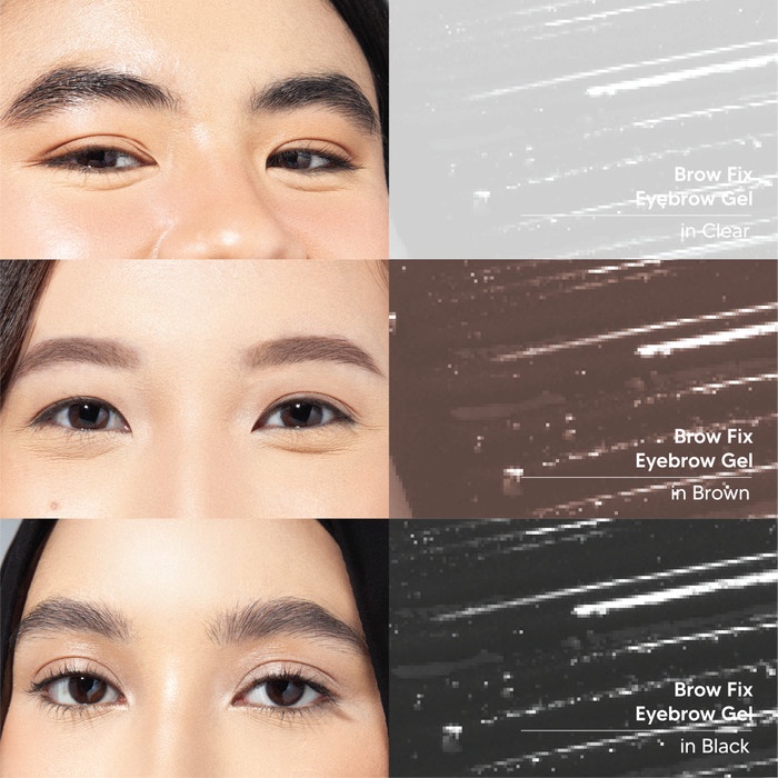 Rosé All Day Brow Fix Eyebrow Gel Black / Brown