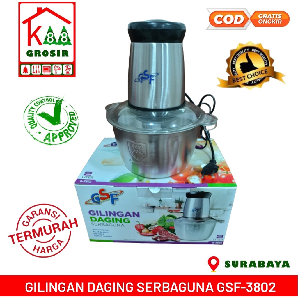 Gilingan/Blender Daging Serbaguna 3802 GSF