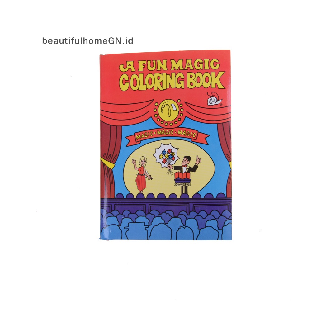 {Cantik} Fun Magic Coloring Book Trik Sulap Terbaik Untuk Panggung Anak Mainan Ajaib Grosir~