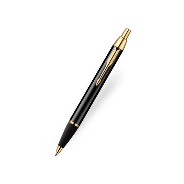 

Parker IM BP LQ Black GT Hitam Kilap Glossy Klip Emas