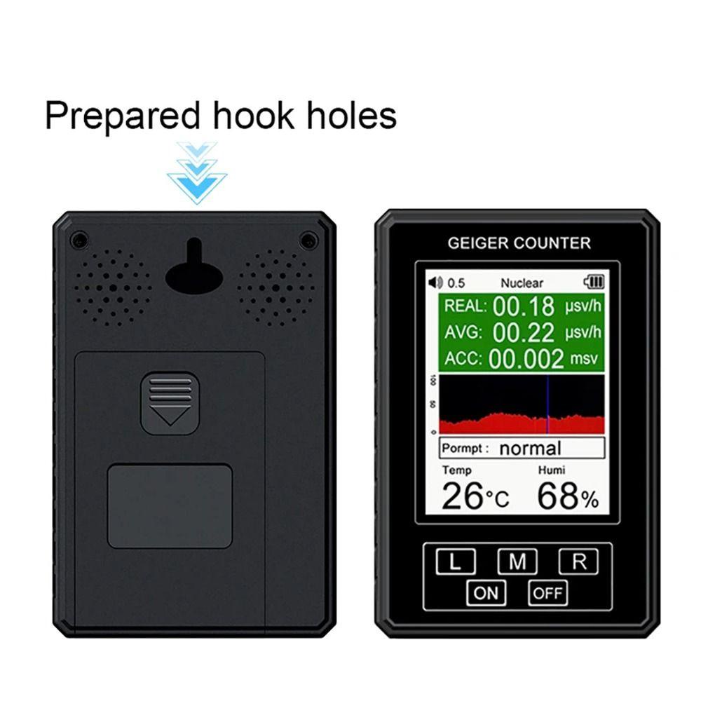 POPULAR Populer Geiger Counter XR1 Pro Dosimeter Dengan Backlight Monitor Radiasi Genggam