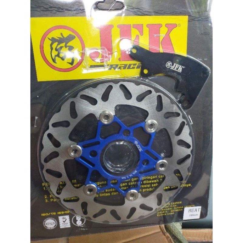 JFK piringan cakram depan cnc 220mm disc depan variasi bahan cnc piringan beat scoopy vario mio soul xeon xride jupiter blade panca