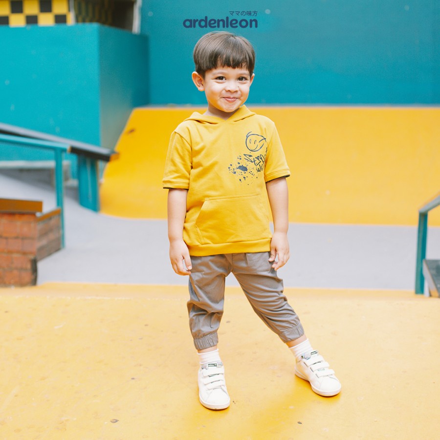 ARDENLEON - Hip Squad Short Hoodie |  Atasan Anak