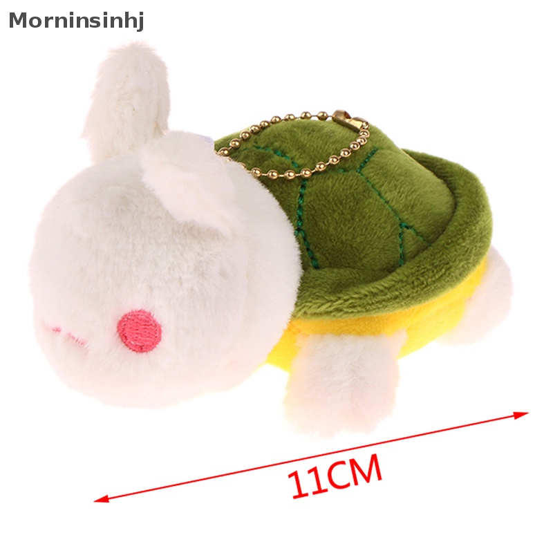 Mornin Turtle Rabbit Plush Stuffed Doll Lembut Mewah Mainan Gantungan Kunci Tas Liontin Anak Hadiah id