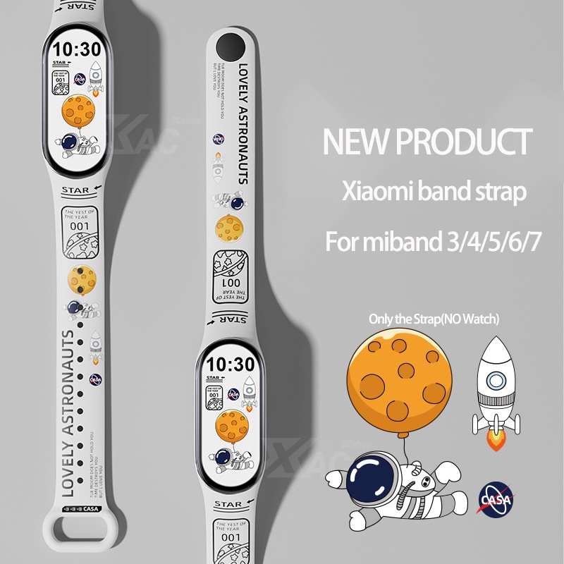 For Mi Band 7 6 5 4 3 Sport Strap Replacement Wristband MiBand 7 6 5 3 4 Bracelet Wrist miband 5 Strap for xiaomi Mi Band 4 5 3