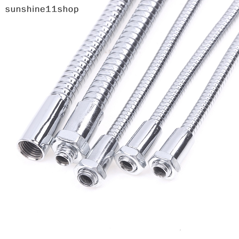 Sho Selang Chrome Selang Posisi Metal M8 M10 Male Metal Tooth Stereotip Tube N